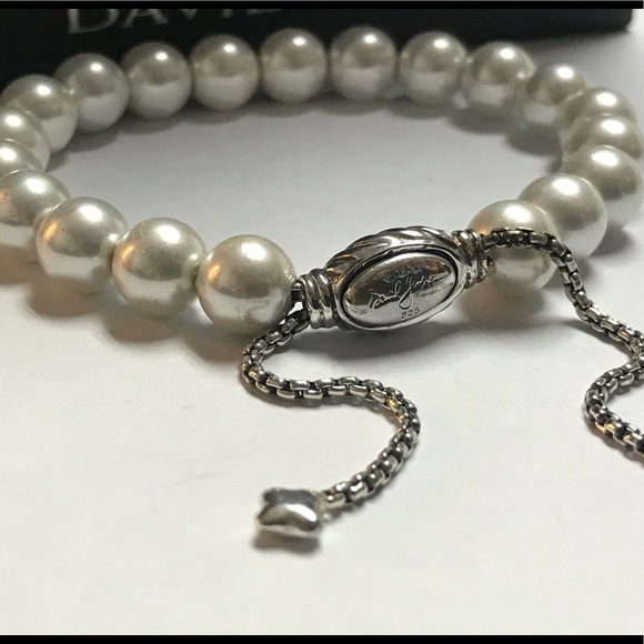 David Yurman pearl bead bracelet - Picture 3 of 5